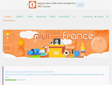 Tablet Screenshot of miui-france.org